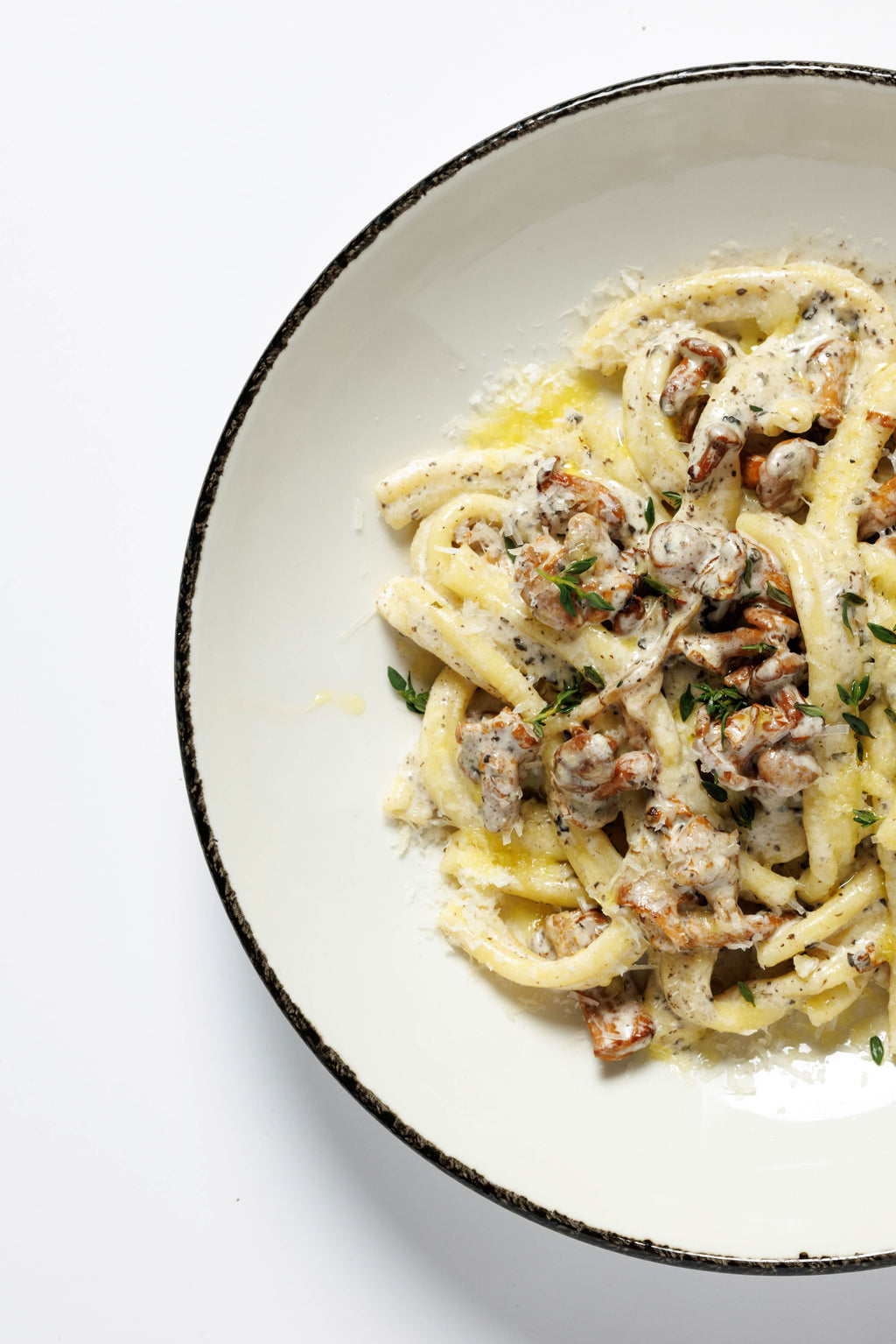 Тартуфо з лисичками та трюфельною пастою