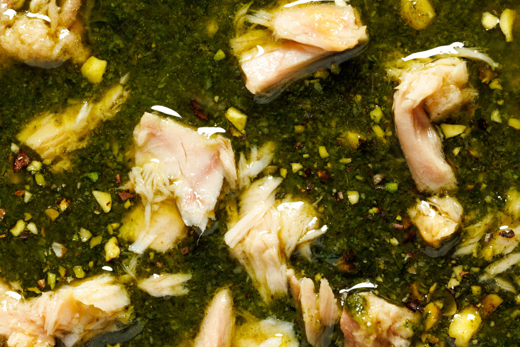 Песто з тунцем